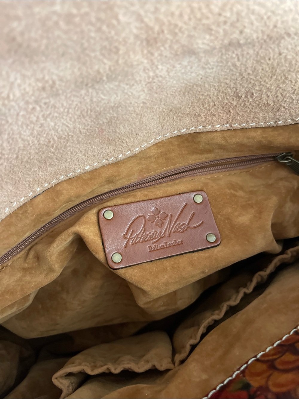 Patricia Nash Fruit Print Leather Bag - Picture 8 of 13